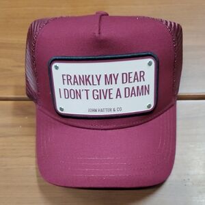 Burgundy Trucker Hat
